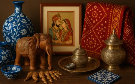 Rajasthani Handicrafts: Royal Wedding Gifts for Desert State Couples