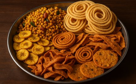 South Indian Wedding Mixture: Kara Boondhi to Thenkuzhal Varieties