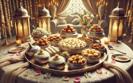 Muslim Weddings: Sweets Served at a Nikah Ceremony