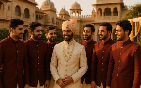 Jodhpuri Jackets: Royal Groom Squad Gifts for a Rajasthani Wedding
