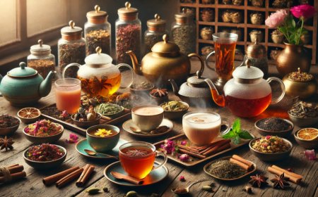 Chai Lover's Delight: Curated Indian Tea Blends with Global Infusions