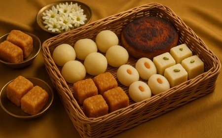 Sweet Stories of the East: Bengali Sandesh to Odia Chhena Poda in Wedding Gift Hampers