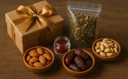 Kashmiri Kahwa & Dry Fruit Hampers as Luxe Return Gifts