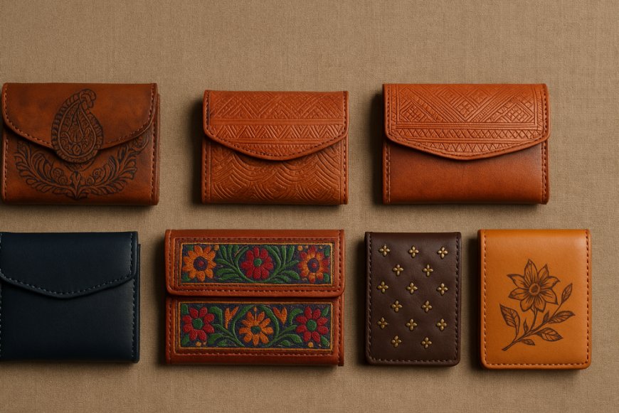 Handcrafted Wallets: Leather Goods from Different Indian Regions