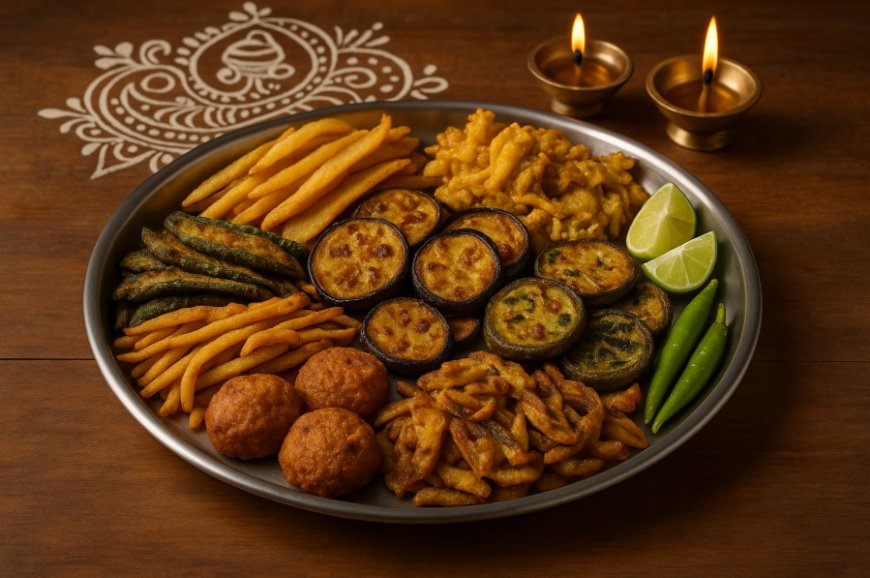 Bengali Wedding Bhaja: Traditional Fried Delicacies for Aiburo Bhaat 