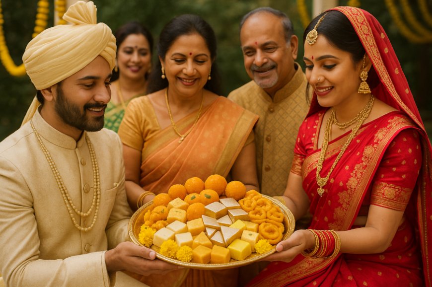 The Art of Gifting Mithai During Indian Wedding Rituals