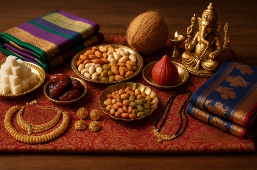 Maharashtrian Wedding Gifting Rituals: Understanding the Meaning of Sakhar Puda Gifts