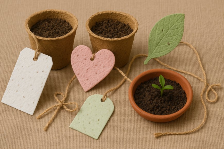 Seed Paper Tags & Plantable Labels: Eco-Friendly Gift Accents for Indian Weddings